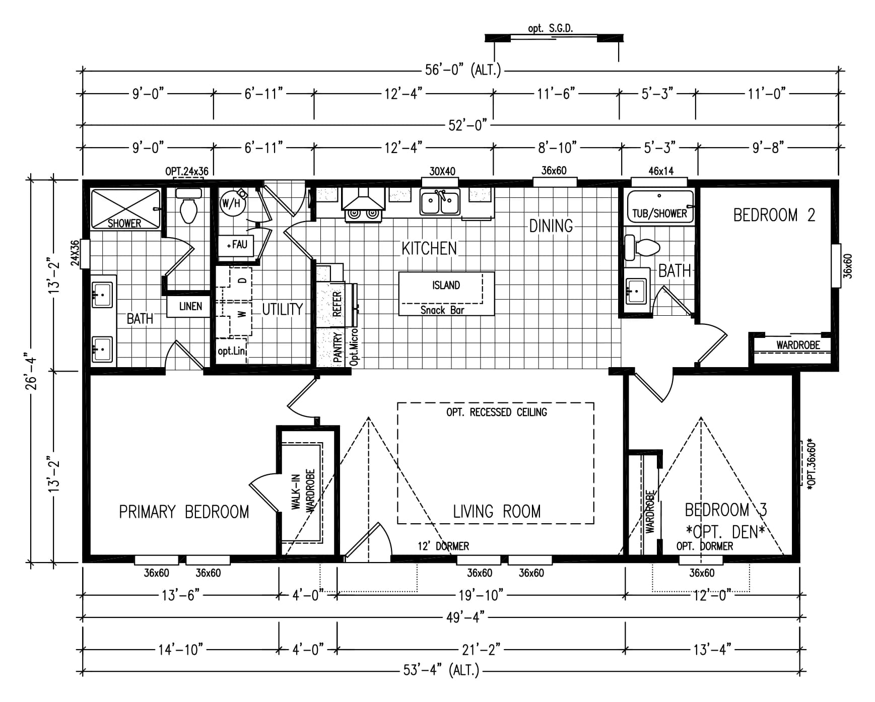 Carmel 26523K floor plan