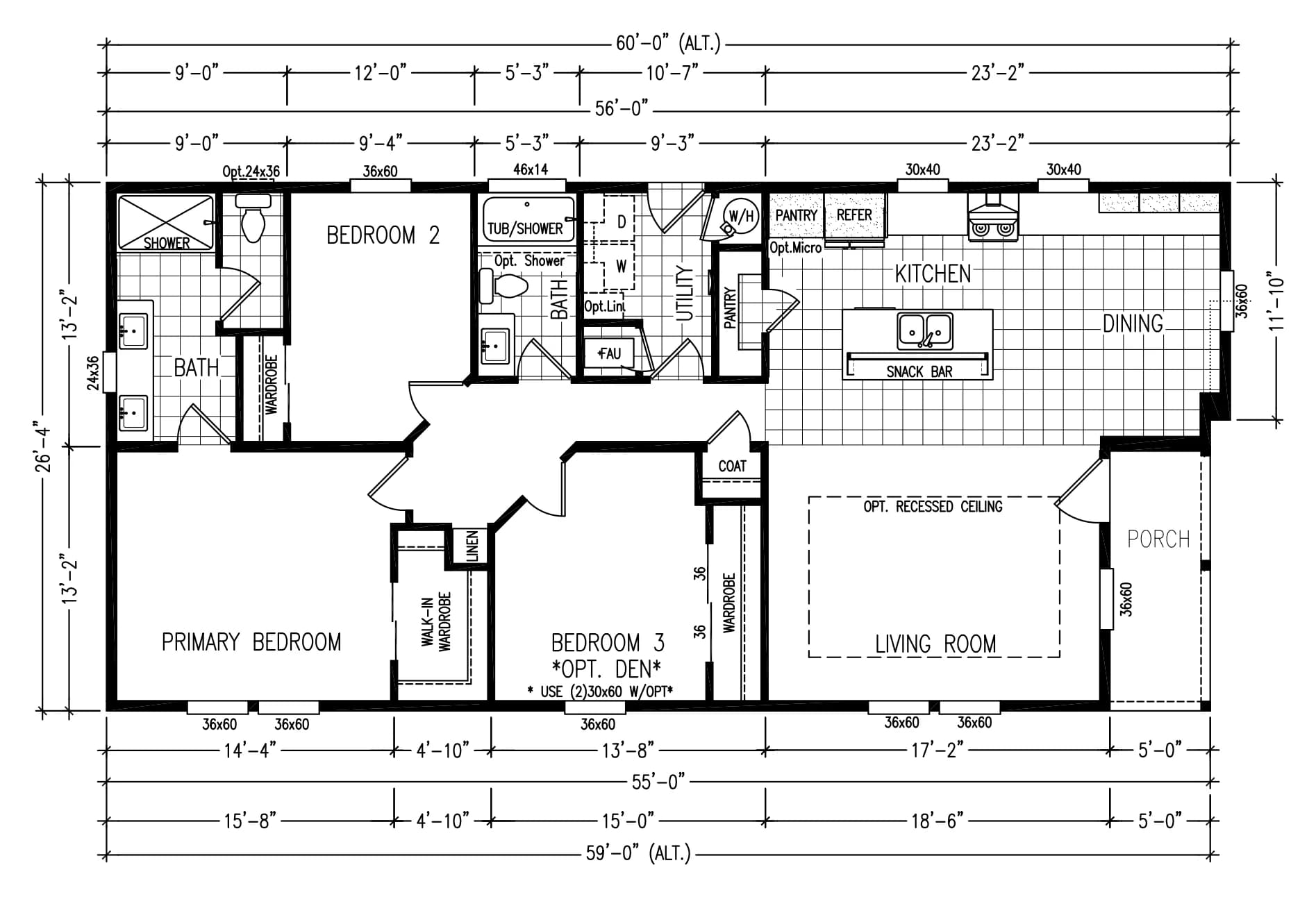Carmel 26563B floor plan