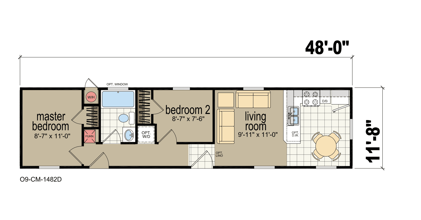 CM-1482D floor plan