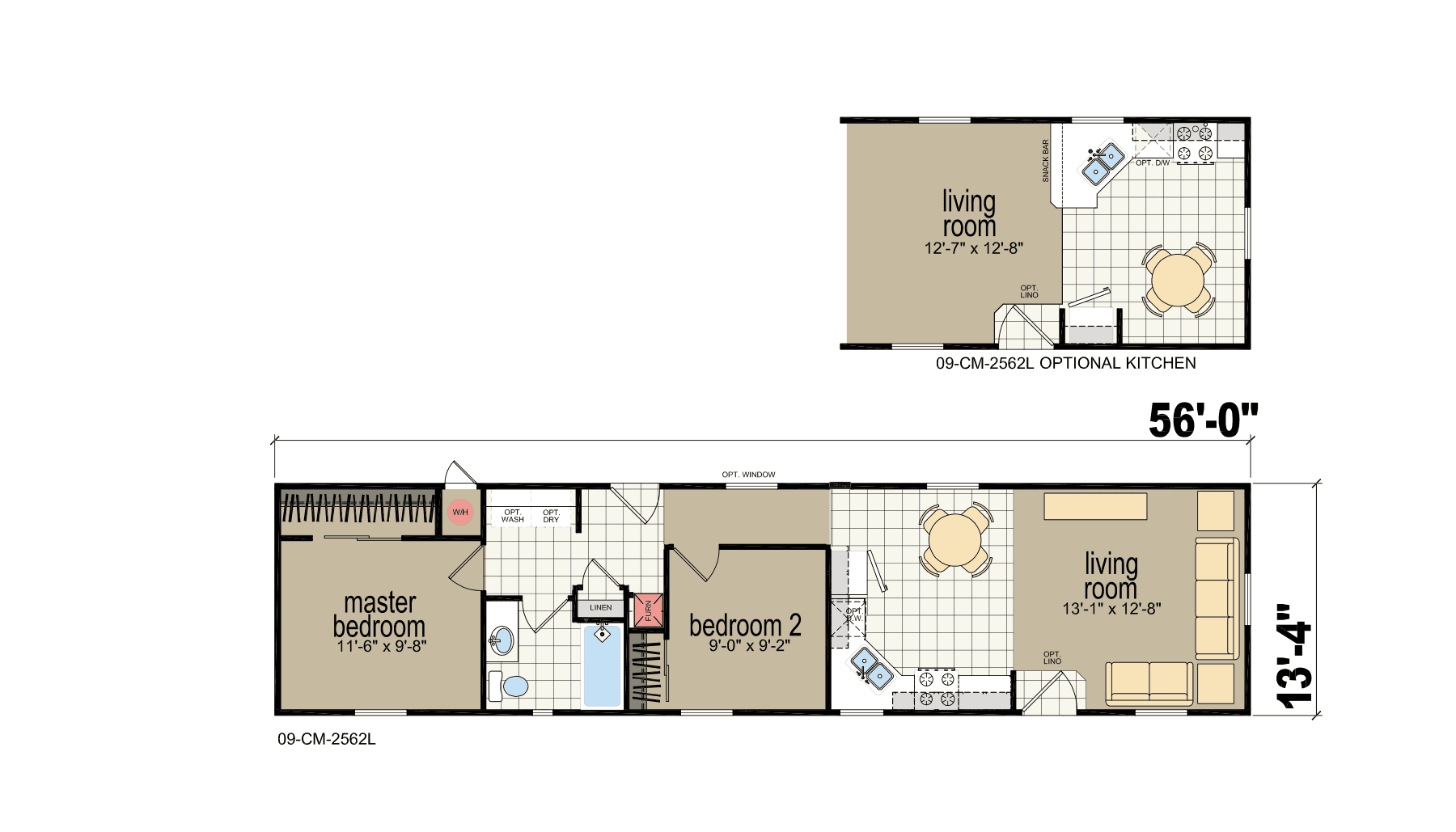 CM-2562L floor plan