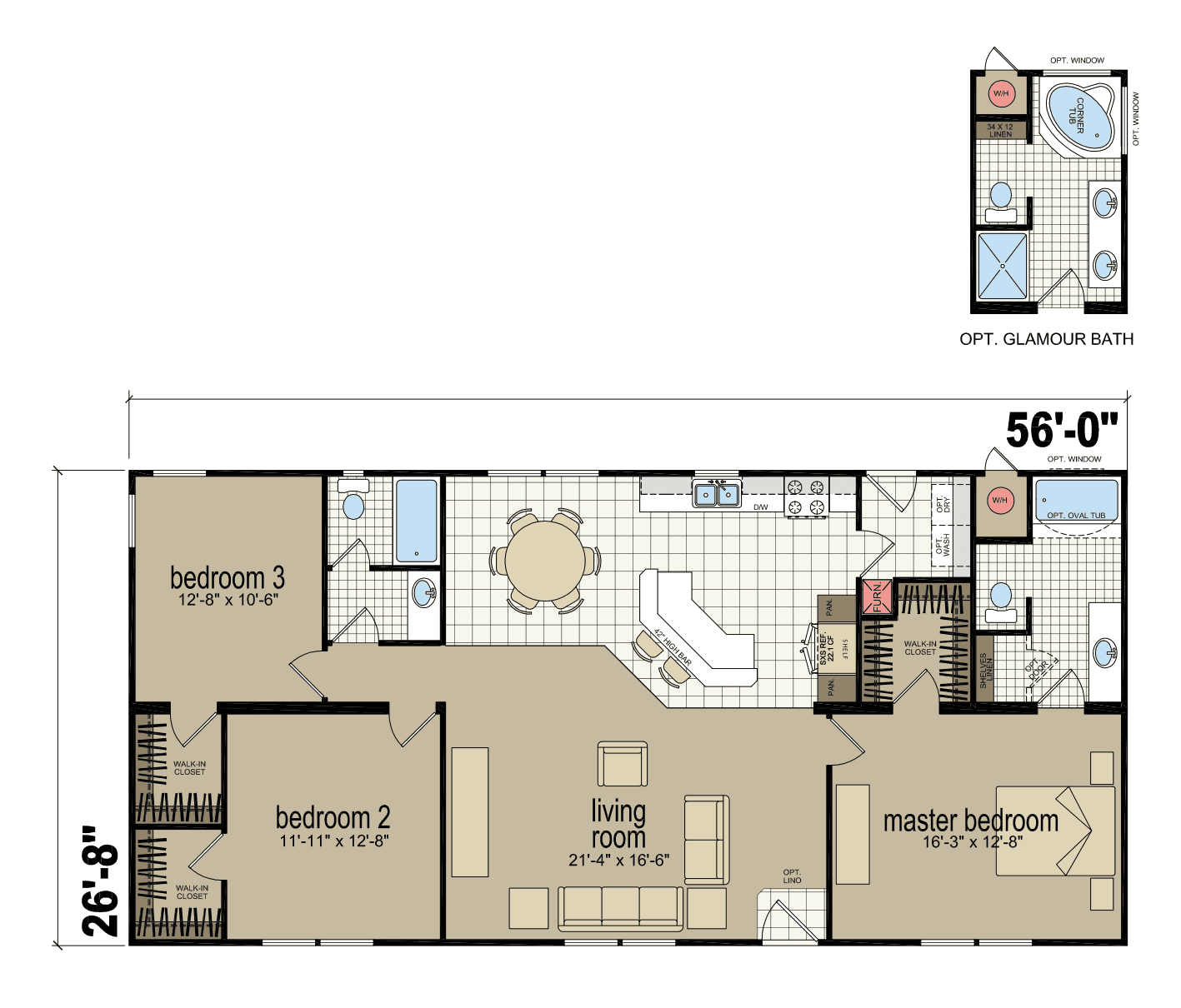 CM-4563M floor plan