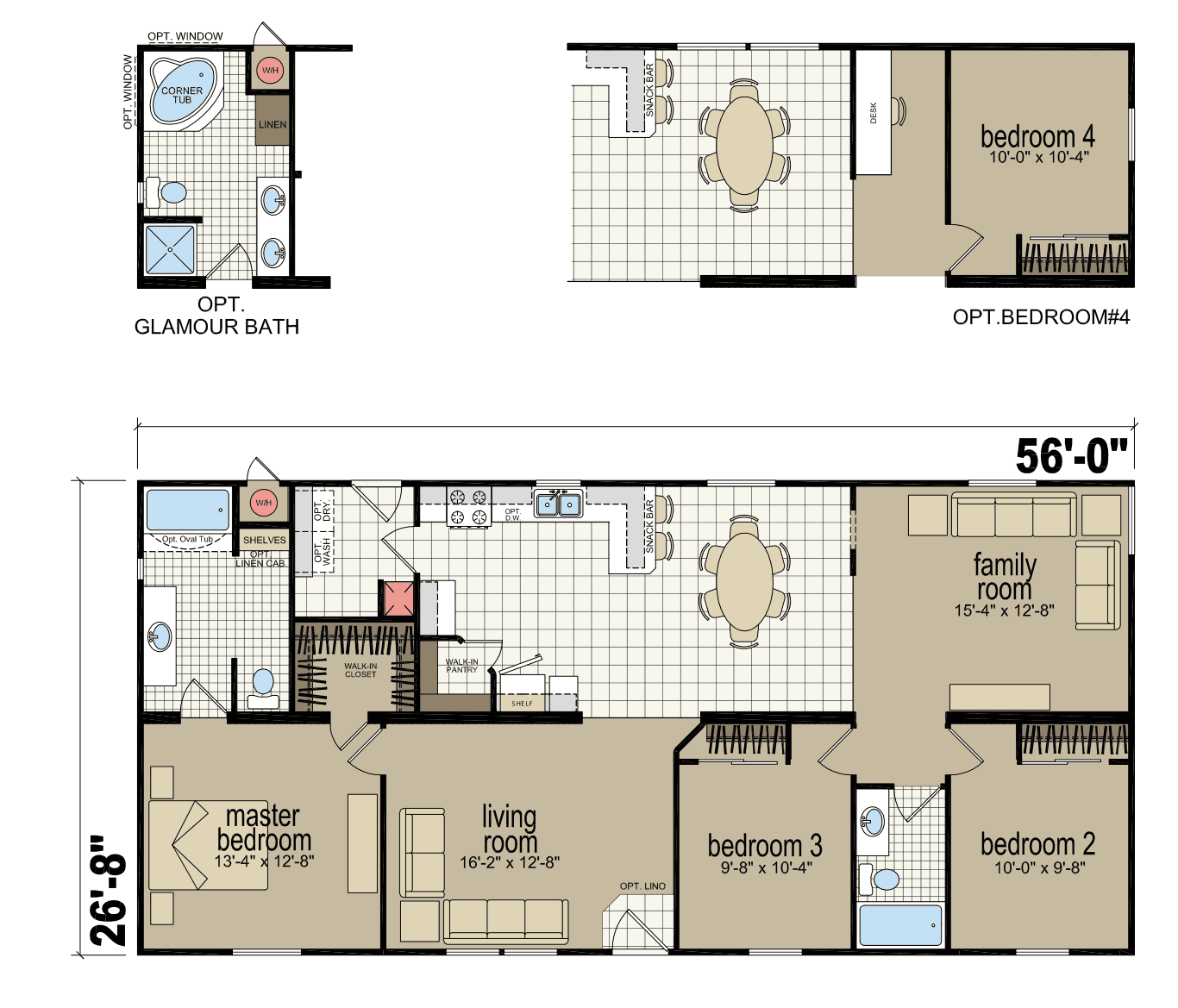 CM-4563S floor plan