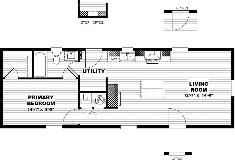 Yesterday floor plan