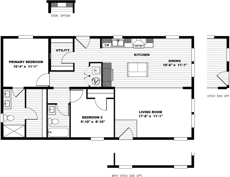 Rising Sun floor plan