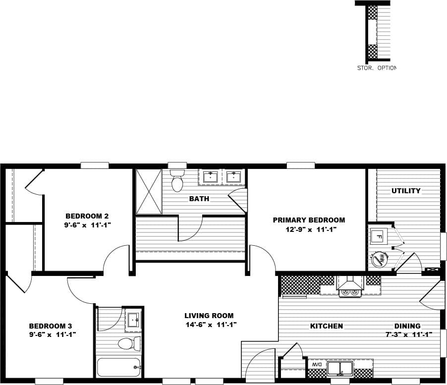 Here Comes The Sun floor plan
