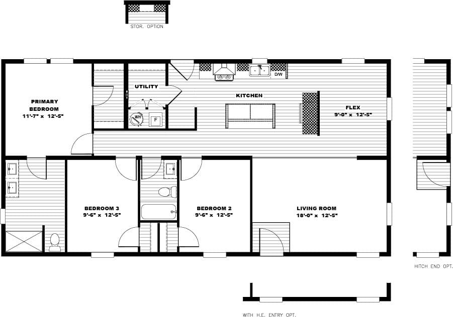 Free Bird floor plan